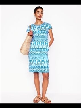 Boden EUC 12L. Parrot 🐦 Shift Dress